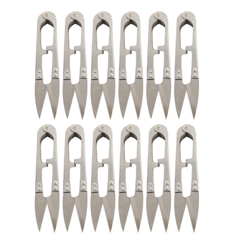 12Pcs Embroidery Yarn Scissors Small Thread Sewing Scissors Snippers