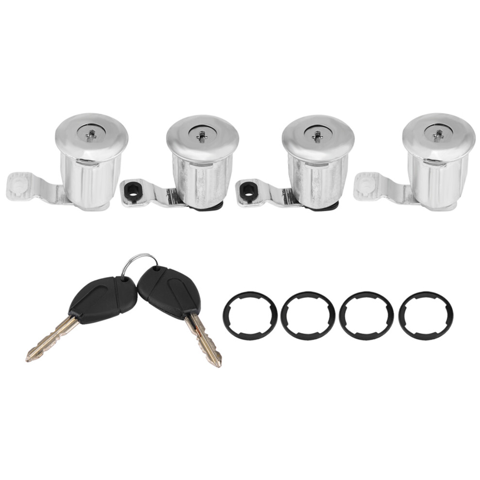 252522 Car Door Lock Barrel Set With Keys For Peugeot Partner Citroen Berlingo Xsara (#2) 5051324055189