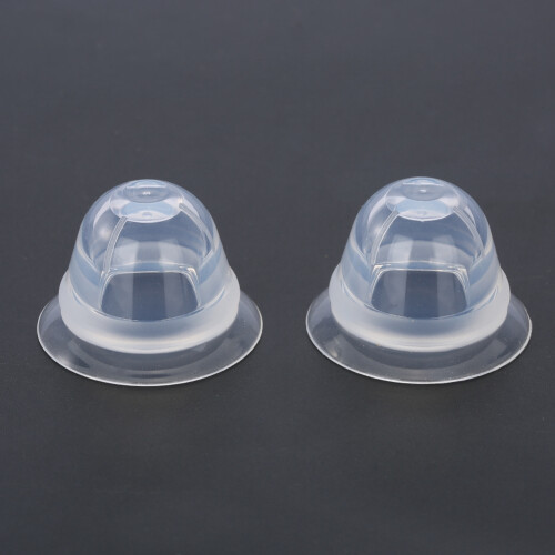 1 Pair/Set Silicone Nipple Corrector Nipple Pullers for Flat Inverted Nipples Breastfeeding Aid 2