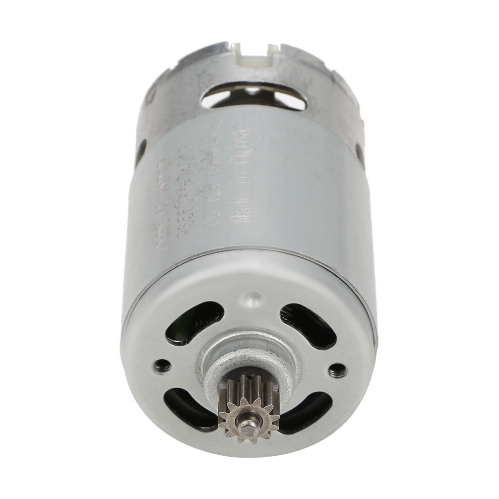 Industrial Two Speed 12 Teeth Gear Dc Motor For Electric Drill Machine Tool Accessories 12V 5041324057238