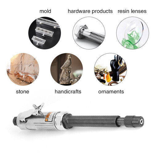 15cm Handle Length Air Angle Die Grinder High Speed Polisher Pneumatic Cutting Tool
