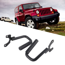 2pcs Car Interior Front Hard Mount Grab Handle Bar for Jeep Wrangler TJ Unlimited 97‑06