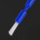 100 Pcs Dental Disposable Micro Applicator Brush Bendable Sticks (Blue) 11