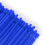 100 Pcs Dental Disposable Micro Applicator Brush Bendable Sticks (Blue) 6