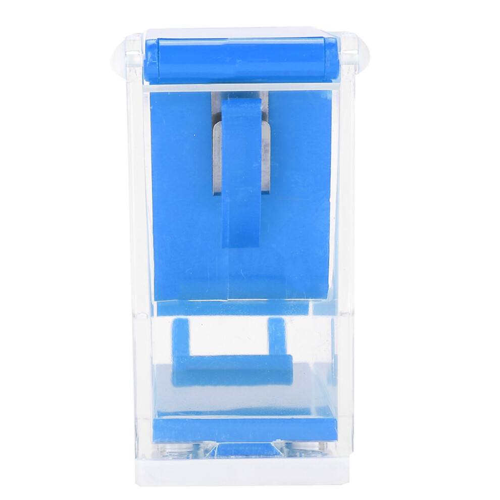 Blue Dental Dentist Cotton Roll Dispenser Divider Press Type Holder