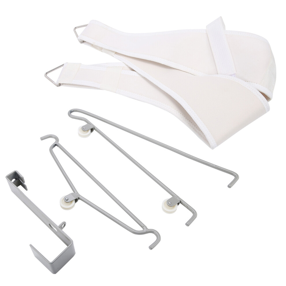 Over Door Cervical Traction Complete Kit Chiropractic Adjustment Therapy Pain Relief