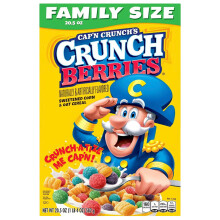 CAP'N CRUNCH Berries Cereal Family Size (582g)