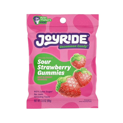 Joyride Sour Strawberry Gummies (99g)