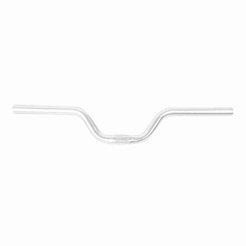 Aluminium Fixed Gear Riser-Lenker 25,4 mm 520 mm Silberfarben 2
