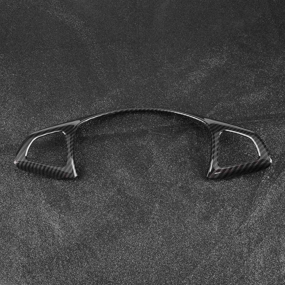 Carbon Fiber Style Steering Wheel Frame Trim For Mercedes Benz C E Glc Class W205 W213 X253 8081324063485