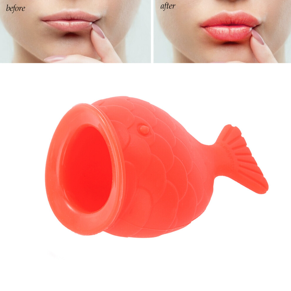 Women Portable Fish shaped Lip Plumper Enhancer Lip Enhancement Device Beauty Tool