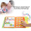 Kids Educational Smart Learning Book Multi functionabl Reading Cognitive Toys Arabic Language 12