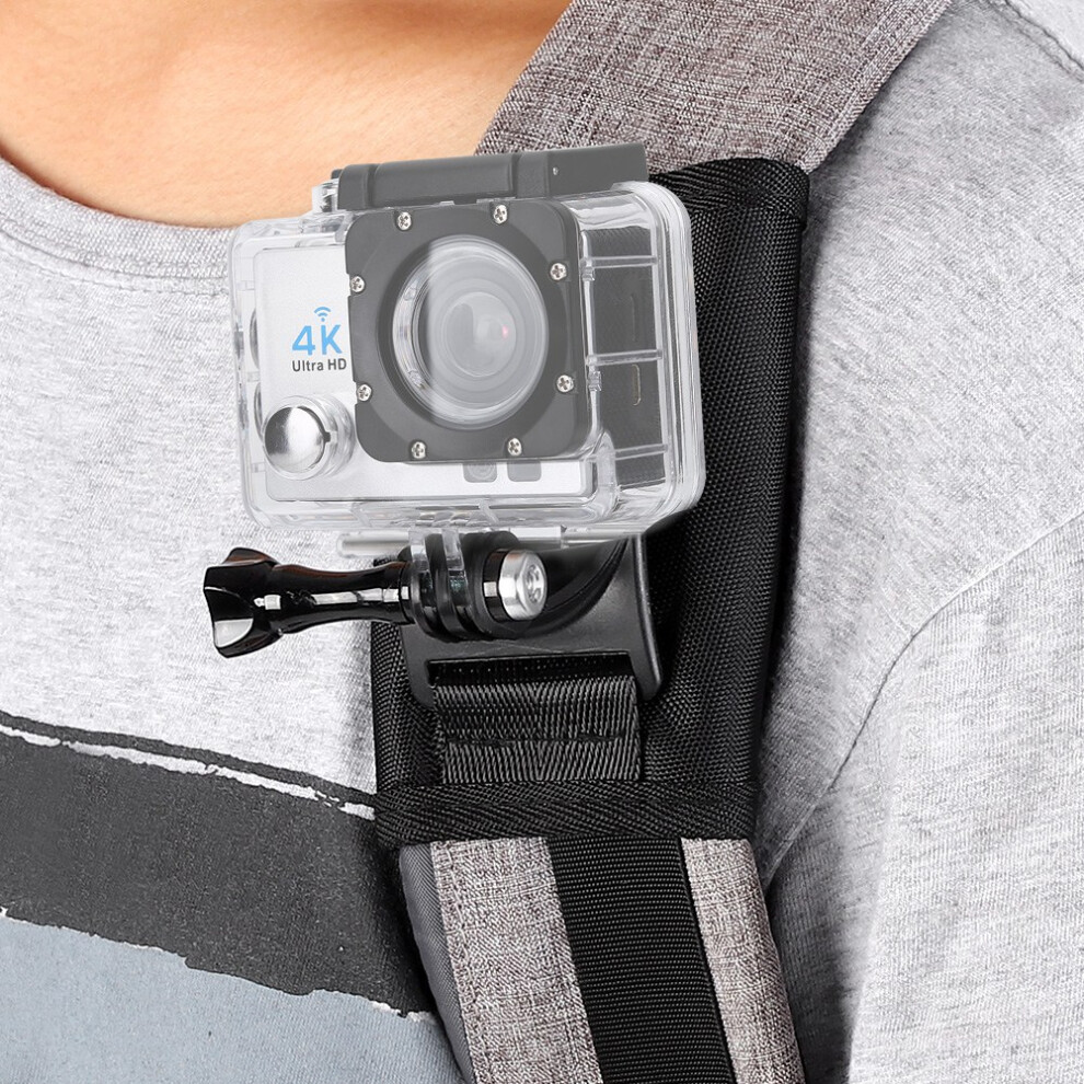 Backpack Shoulder Strap Belt Mount 360 Degree Rotating Holder For Gopro 8311324064749
