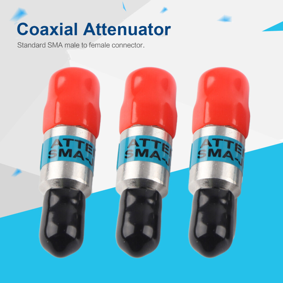 Sma-Jk Male To Female Rf Coaxial Attenuator 2W 6Ghz 50Ω 1-30Db (3Db) 8251324063895