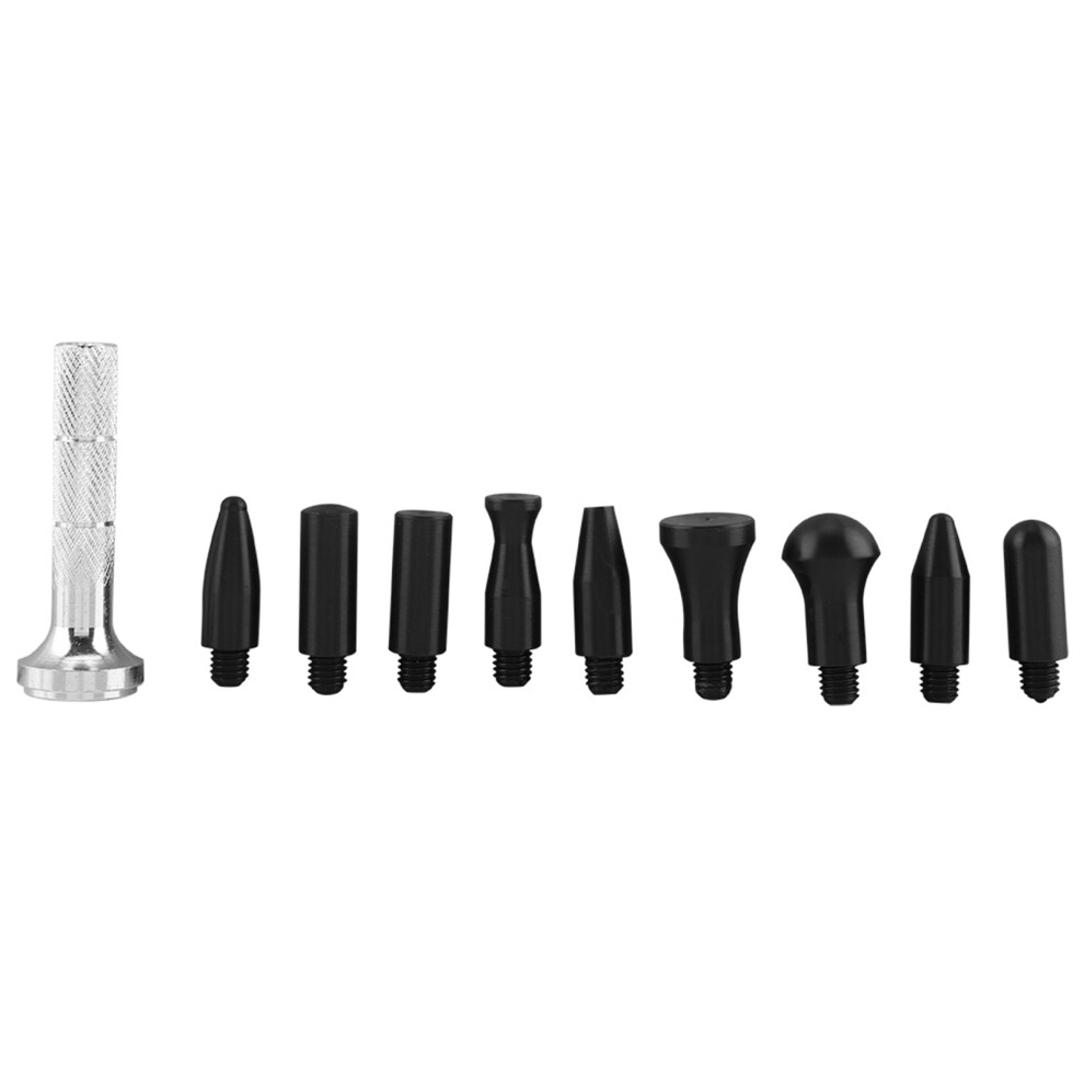 Knock Down Tools Tap Down Pen With Rubber Heads Paintless Dent Repair Hand Tool Set 4641324065748