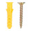 Plastic Expansion Wall Plug Screw Fixings   Self tapping Screws Fastener Hardware Kit (M6) 2