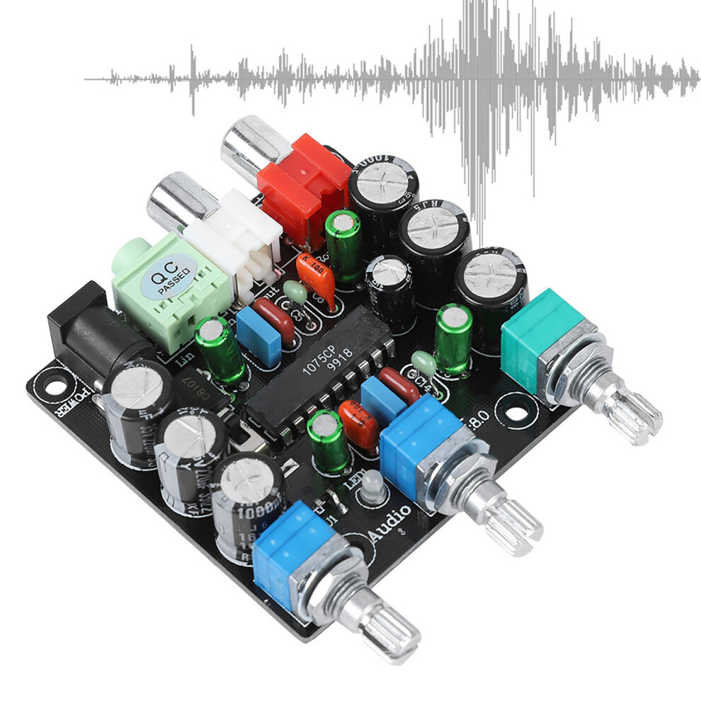 2 Channels Amplification Preamp Board Upgraded Hifi Sound Audio Mixer Board For Amplifier 9451324066769