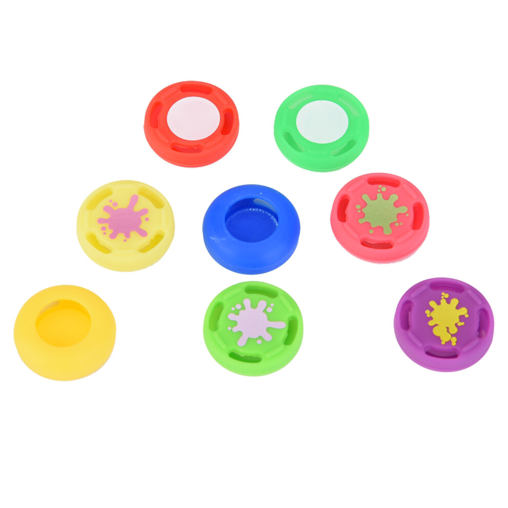 8Pcs Replacement Silicone Analog Controller Joystick Thumb Stick Grip Cap Cover For Switch Pro 8731324066978
