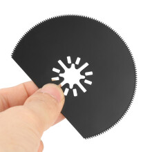 80 mm Hochleistungsstahl-Oszillier-Multitool-Sägeblätter, 10 Stück, halbkreisförmig