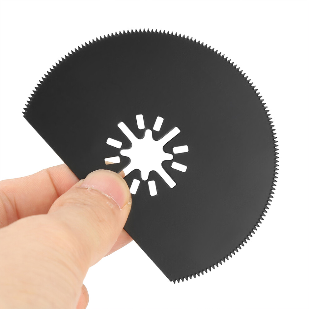 10Pcs 80Mm High Carbon Steel Semi Circular Saw Blade Segmented Oscillating Multi Tools 4661324068464