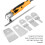 5 Stück Edelstahl-Multitool-Sägeblätter-Set 10/20/31/51 mm 11