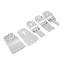 5 Stück Edelstahl-Multitool-Sägeblätter-Set 10/20/31/51 mm