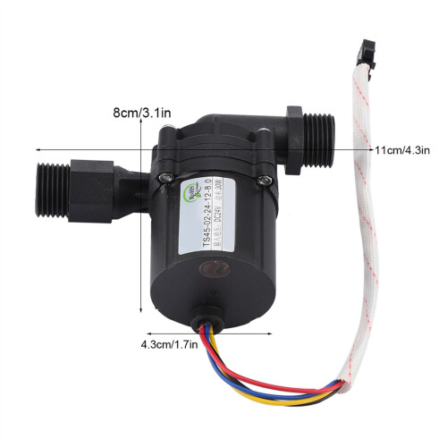 24 Water Adjustable Circulation DC Pump for Air Energy Solar Water Heater 2