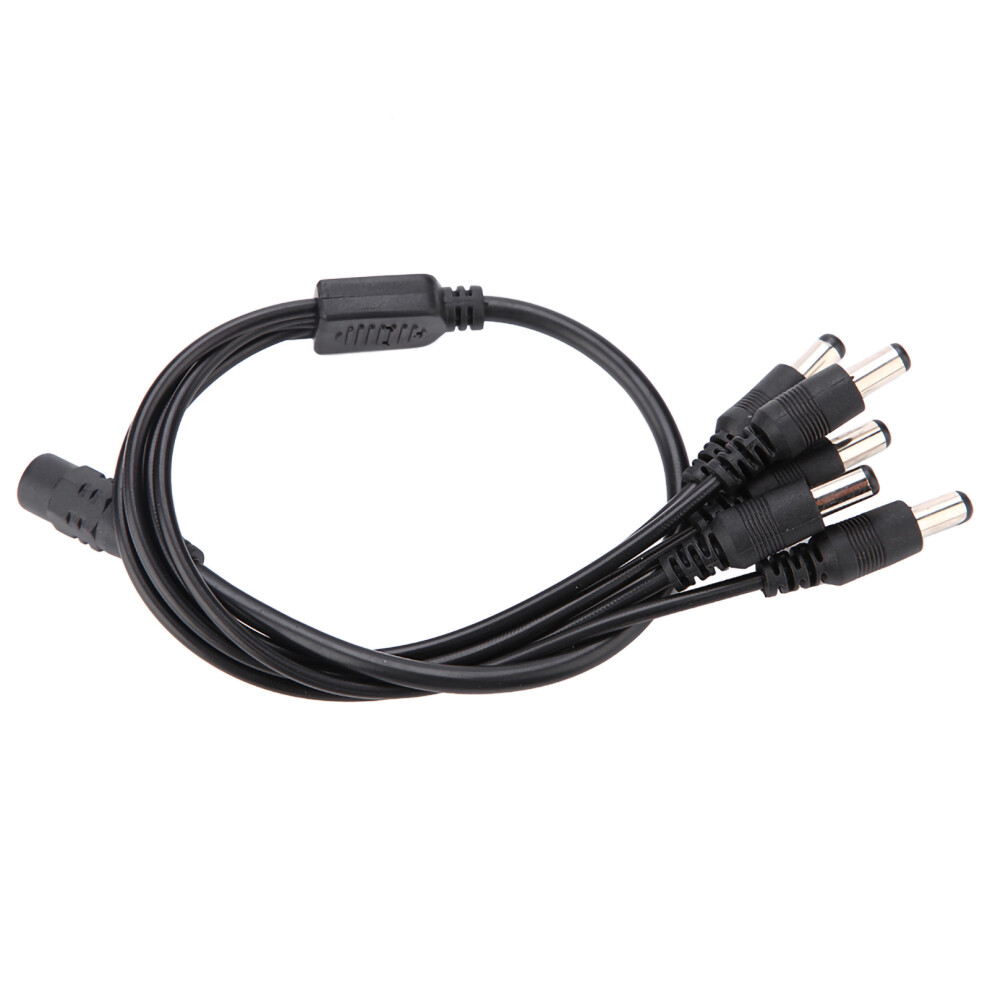 5.5X2.1mm Power Cord Splitter Adapter Cable Extension For Cctv Camera 1 Female To 5 Male 3231324073075