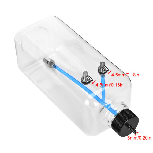 Remote Control Model Accessory Transparent Fuel Tank 1000ml (for 85-120CC RC Airplane) 2