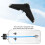 Remote Control Model Accessory Transparent Fuel Tank 1000ml (for 85-120CC RC Airplane) 1