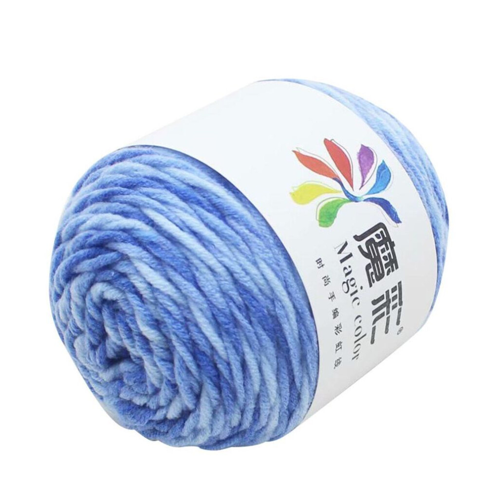 (multicolor, 5) 5 Strands Of Rainbow Cotton Crochet Diy Sweater Scarf Line Cotton Wool Thread