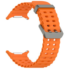 Watch Strap Watch Band for Samsung Galaxy Watch Ultra 47MM Orange