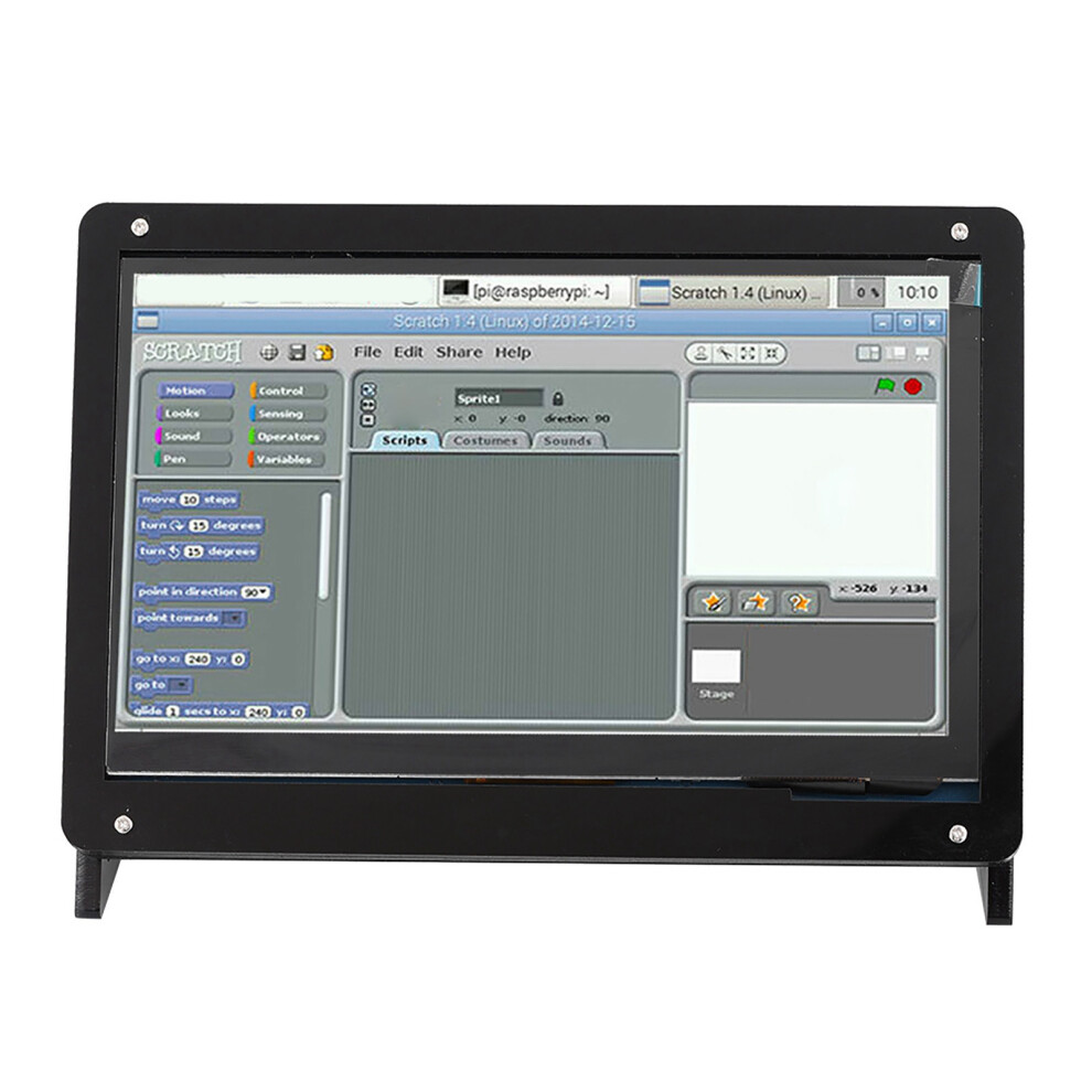 Case For Raspberry Pi Stable Support Plastic Bracket Shell For Raspberry Pi With 7In Screen 7651324099688