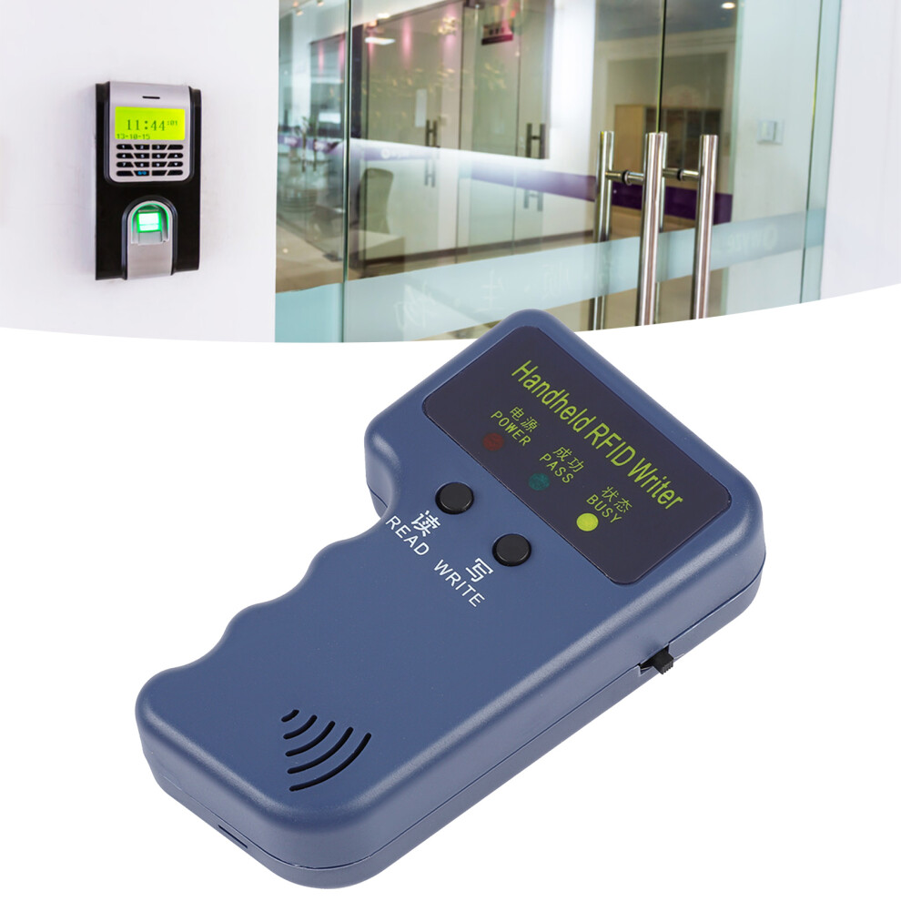 125Khz Em4100 Portable Handheld Rfid Id Card Copier Reader Writer Duplicator Keyfob 9401324099908
