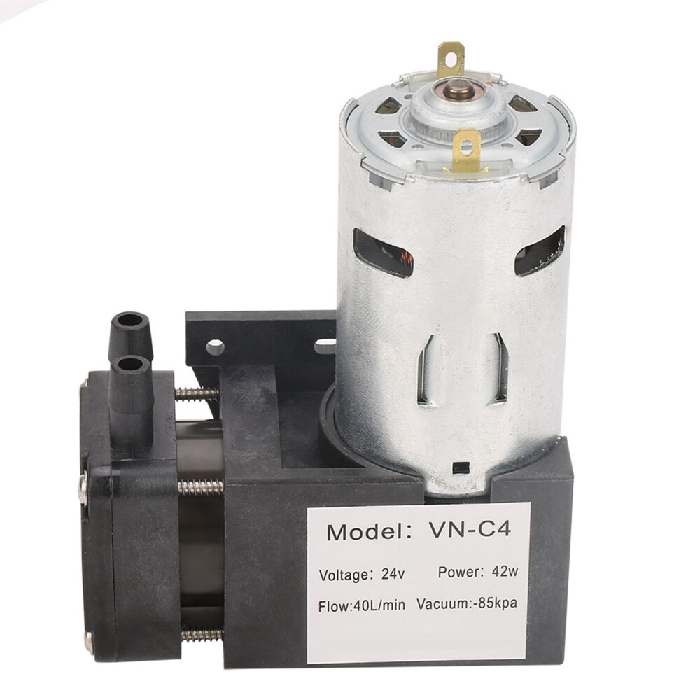 Dc24v Mini Small Oilless Vacuum Pump Â85Kpa Flow 40L/Min For Gas Air 4971324100461