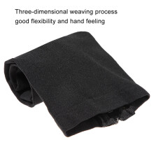 Mittelfußunterstützungssocken mit Reißverschluss, Schwarz L/XL, 44-46,5 cm