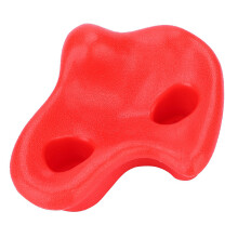 10PCS Plastic Textured Rock Climbing Stone Rocks Wall Stones Kids Assorted Kit Bolt Red