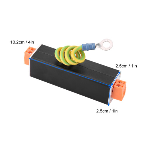 AC220V Power Surge Protector Protection Device Lightning Arrester SPD for CCTV AC/DC Power 2