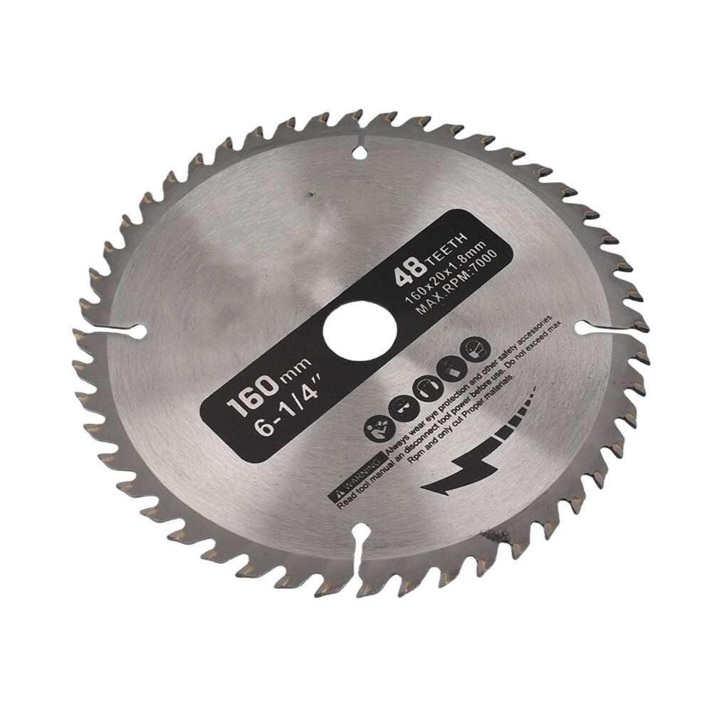 48T Teeth Cemented Carbide Carbide Circular Saw Blade Cutting Machine Tool Accessories Bore 8731324102898