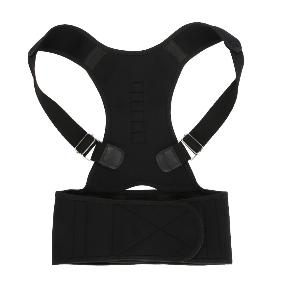 Unisex Posture Corrector for Adult and Children Adjustable Shoulder Support Belt (XL)