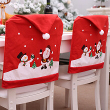 Vliesstoff-Snowman-Stuhlset, niedliches Cartoon-Kinderhock, robust & leicht