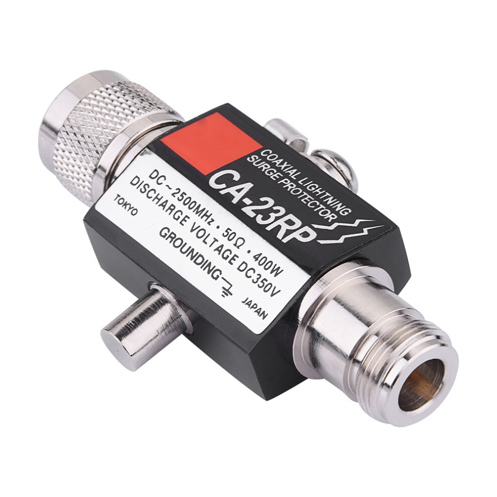 50Î© Dc-2500Mhz N Connector 400W Coaxial Lightning Surge Protection Protector Arrester Arrestor 3421324106341