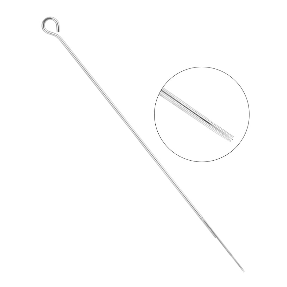 50pcs Assorted Disposable Stainless Steel Sterilized Tattoo Needles Mixed 10sizes