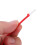 Archery Compound Bow String Nylon Nock Safe Release D Loop Bowstring Accessory Red 15