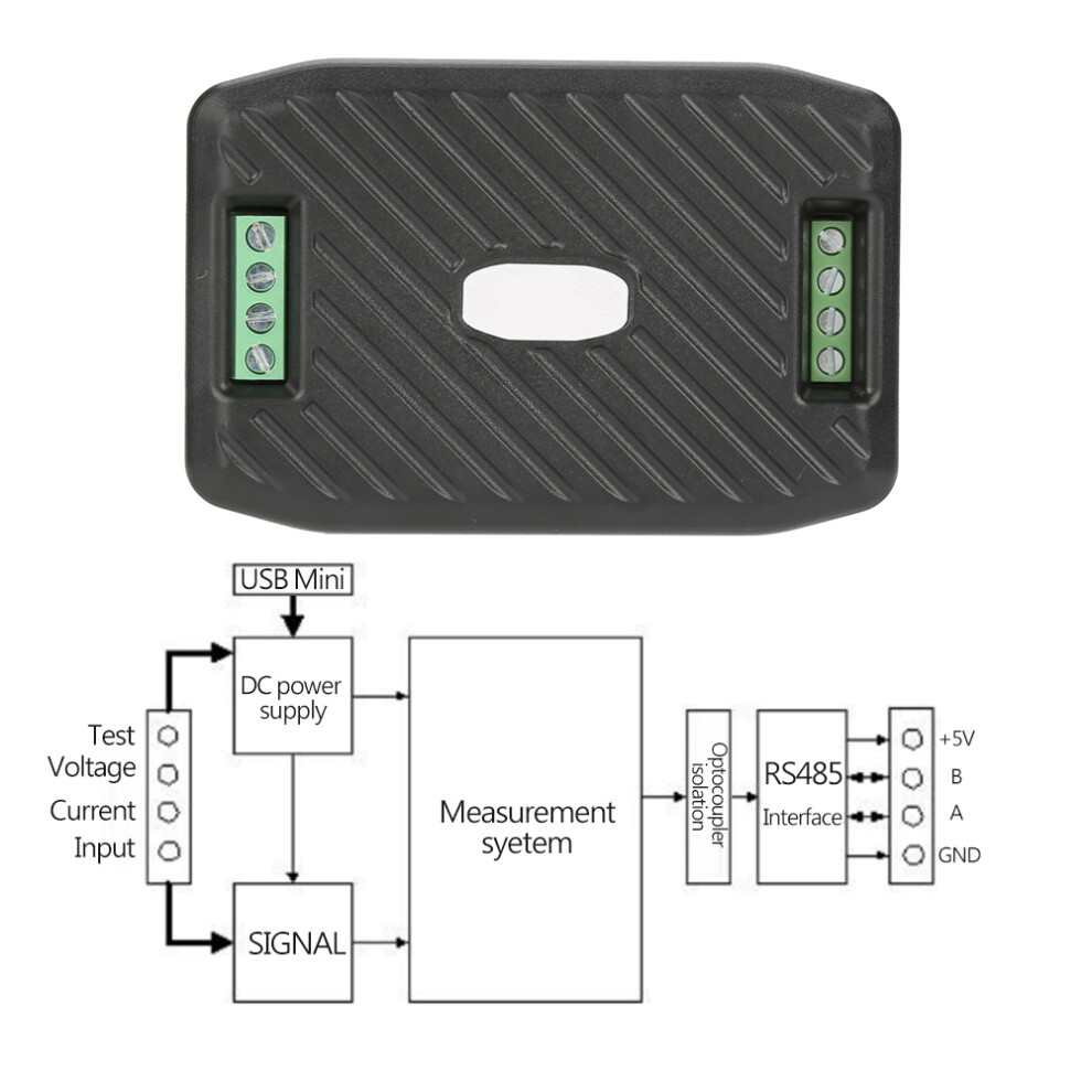 Peacefair Pzem-017 Dc Voltage Current Power Energy Consumption Meter Communication Module (#8) 4941324108545