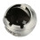 Runder Metall-Reise-Aschenbecher mit Deckel, Silber, 7,5 x 7 cm 14