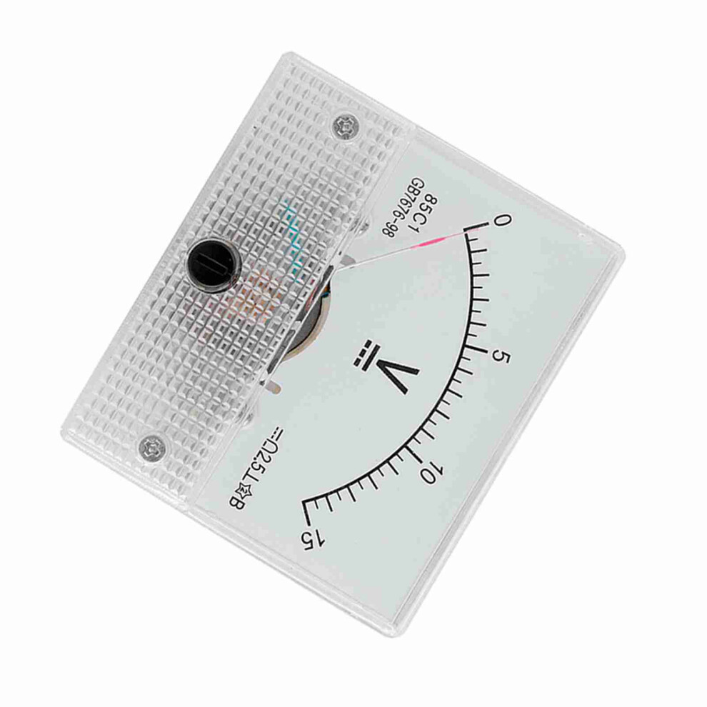Dc 0-15V Dc Analog 85C1 Current Voltmeter Voltage 2.5 Accuracy Voltage Analog Voltmeter Panel 4931324109215