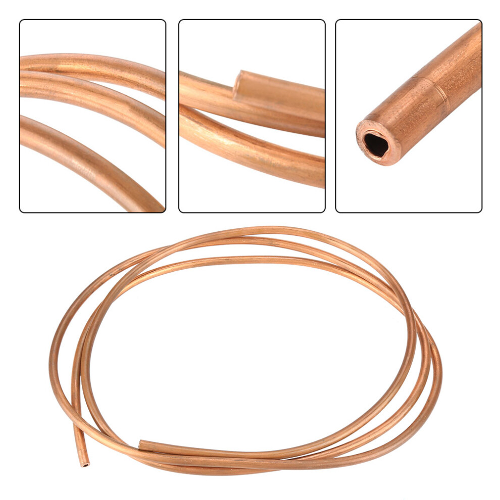 2M T2 Soft Copper Coil Tube Pipe Id 4Mm Od 6Mm Thickness 1Mm For Refrigeration 7651324111328