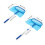 Swimming Pool Leaf Skimmer Mesh Net with Telescopic Pole Pond Tub Effective Cleaning Tool 7