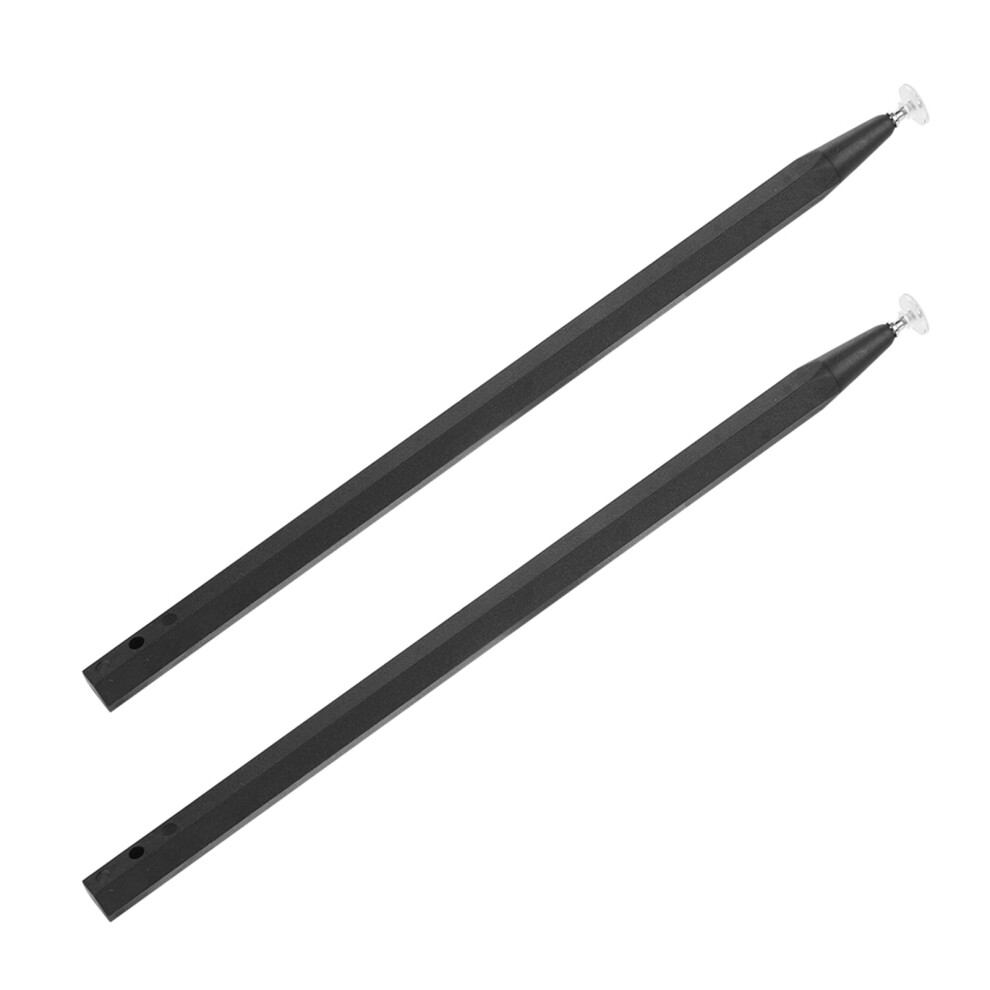 2Pcs Precision Disc Stylus Touch Capacitive Screen Pens For All Mobile Phones & Tablets Black 6901324113961